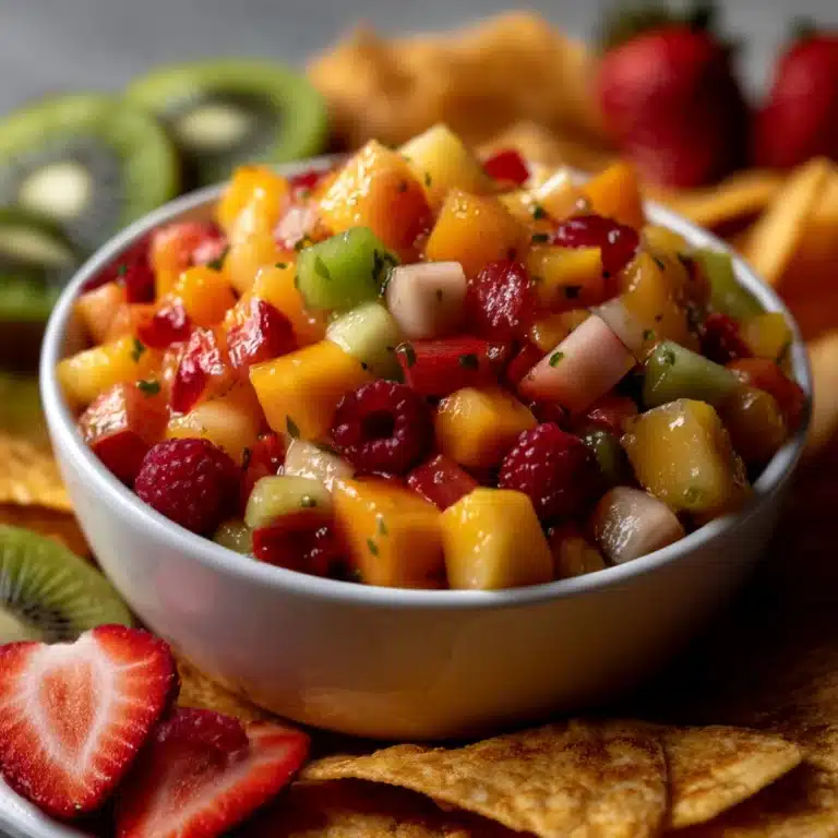 Fruit Salsa & Cinnamon Chips Recipe