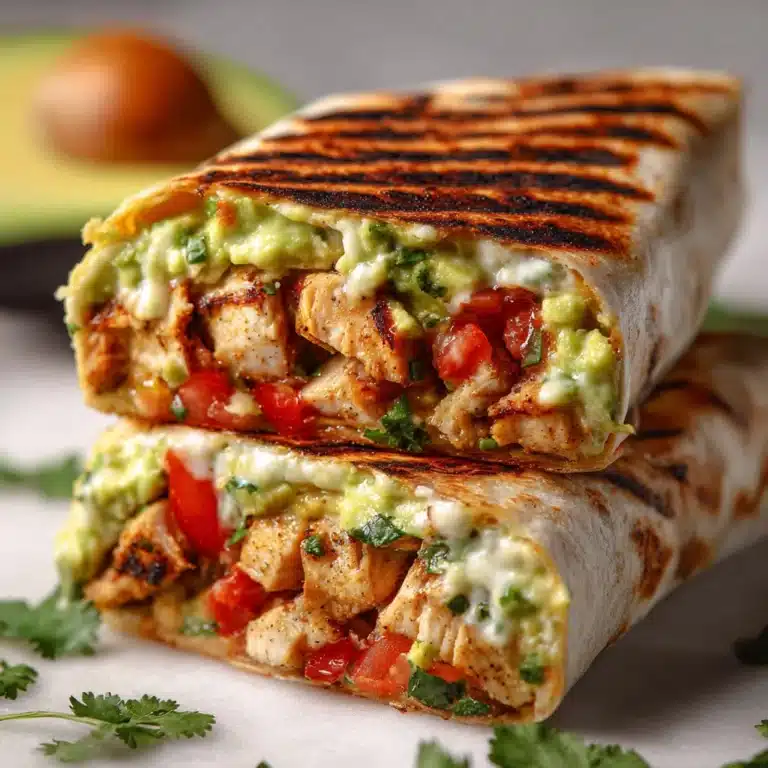 Chipotle Ranch Grilled Chicken Burrito Recipe