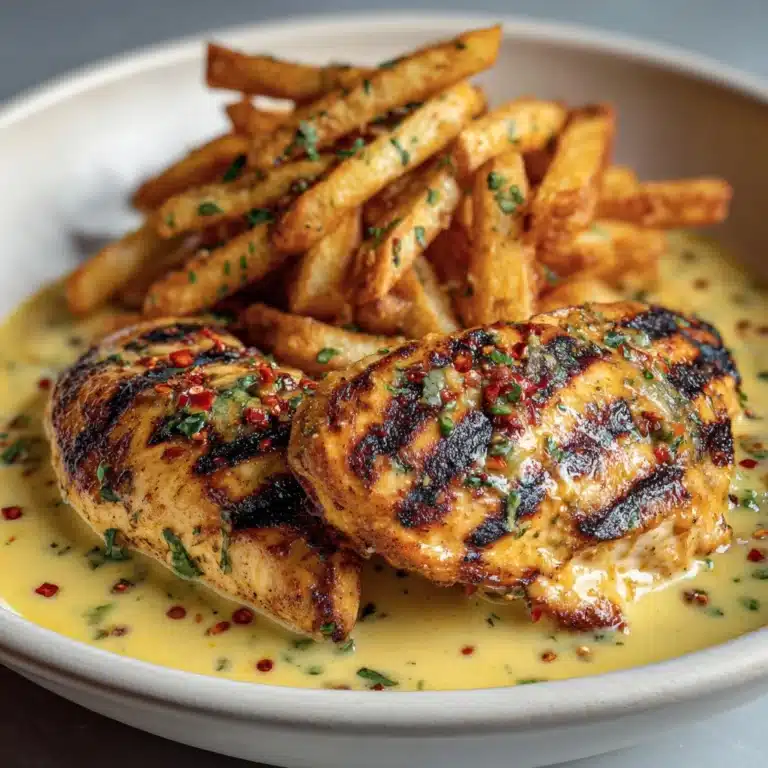 Chicken Fillet in Spicy, Creamy Garlic-Parmesan Sauce Recipe