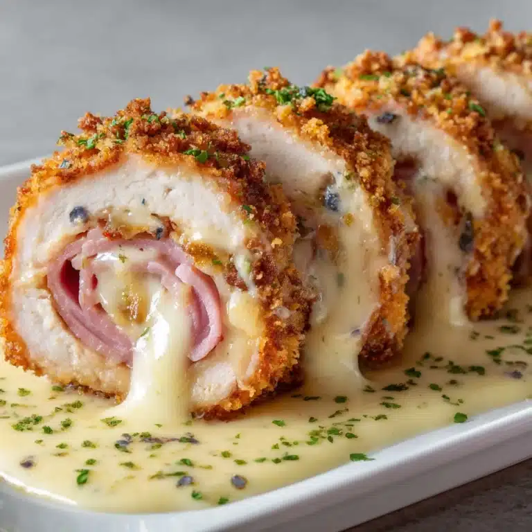 Crispy Creamy Chicken Cordon Bleu Recipe