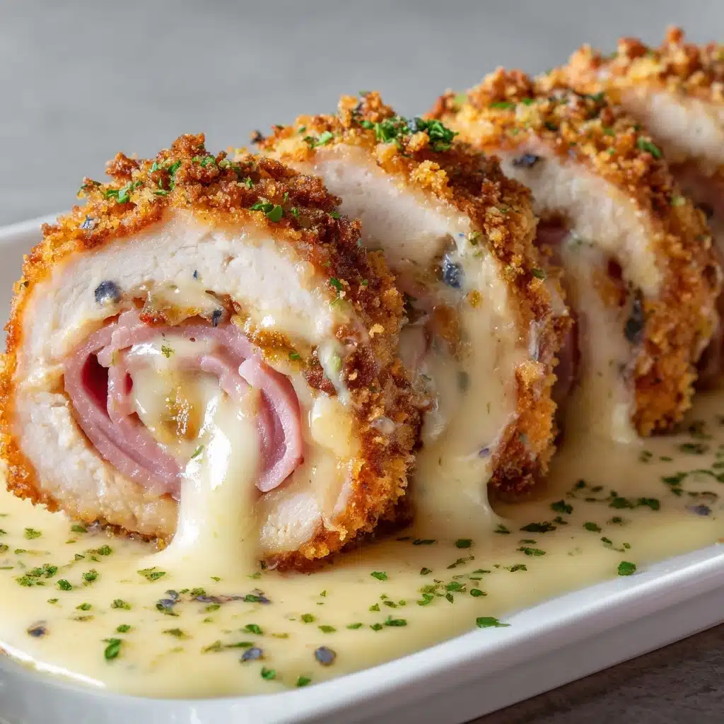 Crispy Creamy Chicken Cordon Bleu Recipe