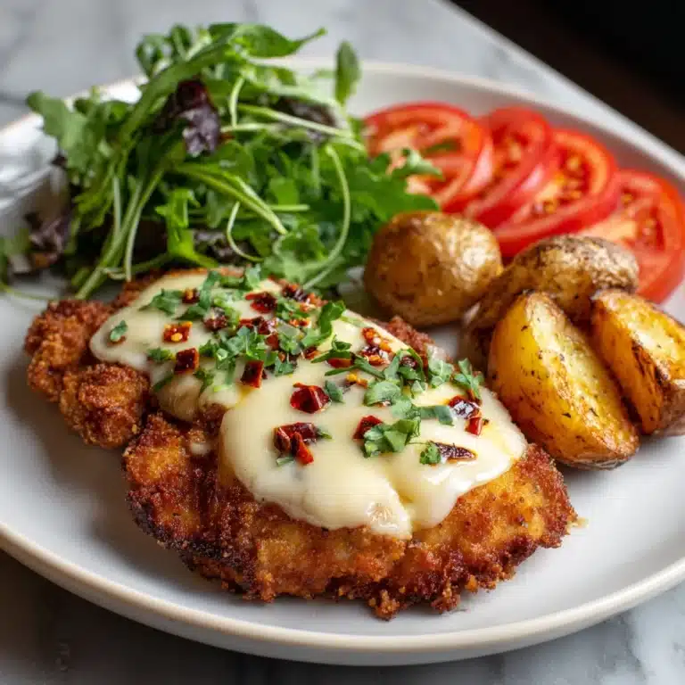 Crispy Hot Honey Feta Chicken Recipe