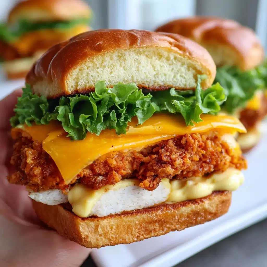 Spicy Crispy Chicken Burger Recipe