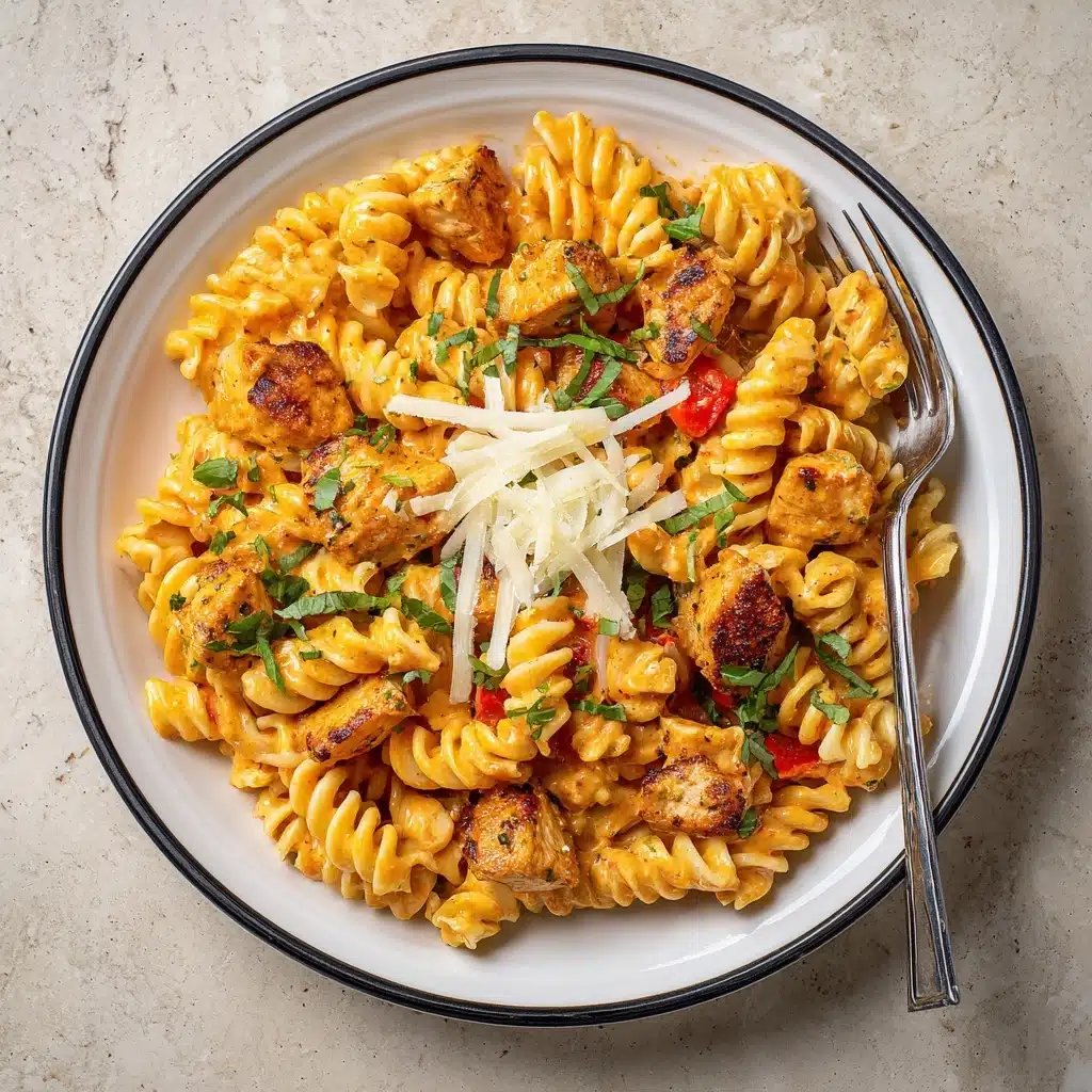 Lighter Creamy Cajun Chicken Pasta Recipe - Recipe Image