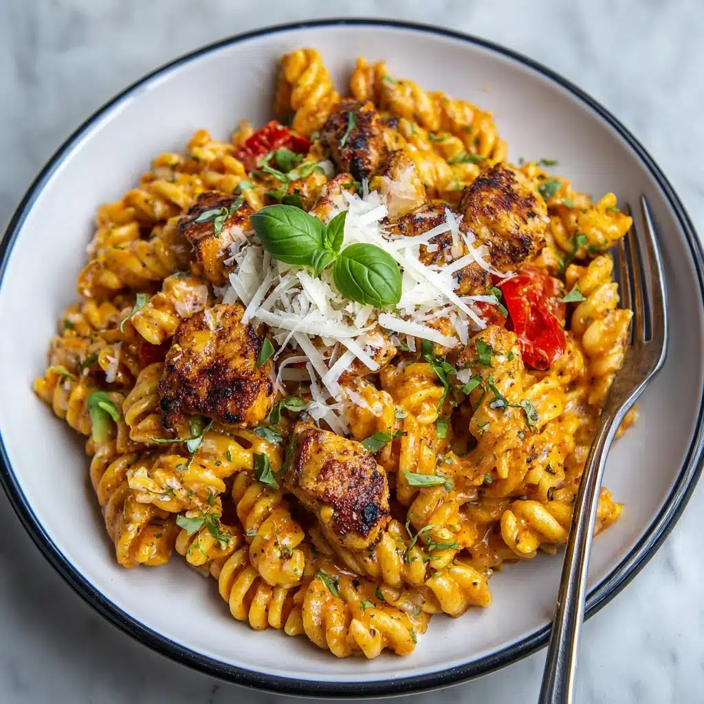 Lighter Creamy Cajun Chicken Pasta Recipe - Recipe Image