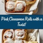 Pink Cinnamon Rolls Recipe