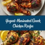 Yogurt-Marinated Greek Chicken Recipe