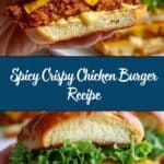 Spicy Crispy Chicken Burger Recipe