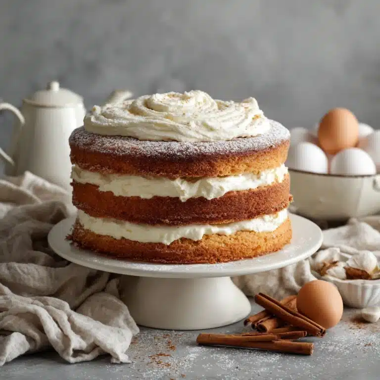 Buttery Cinnamon Cake Recipe