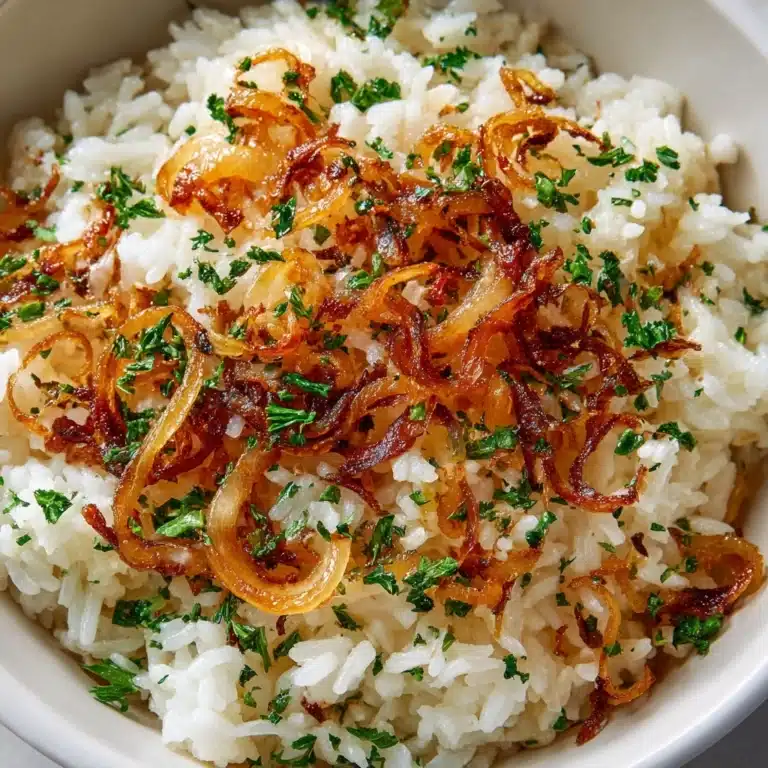 French Onion Soup Rice Recipe