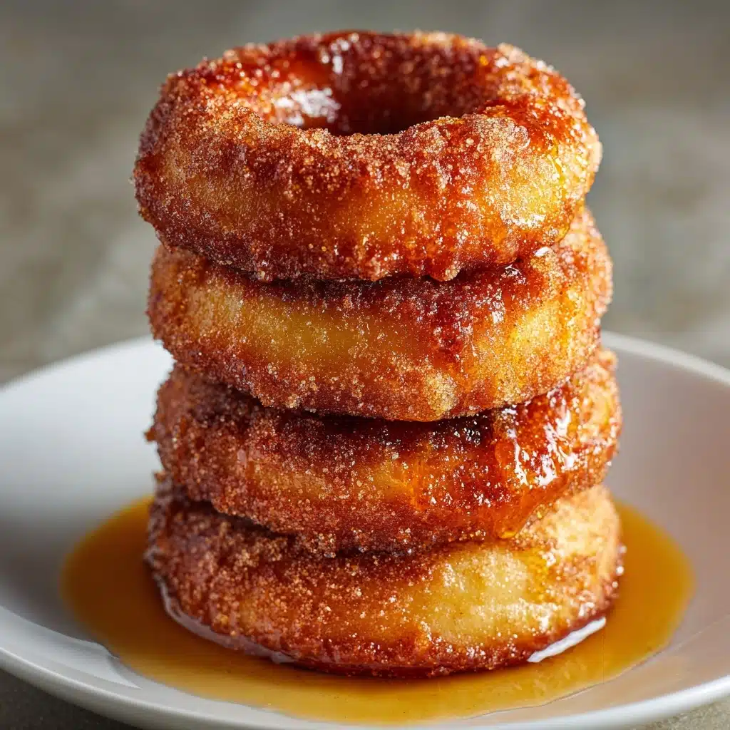 Fried Cinnamon Apple Rings Recipe - Recipe Image
