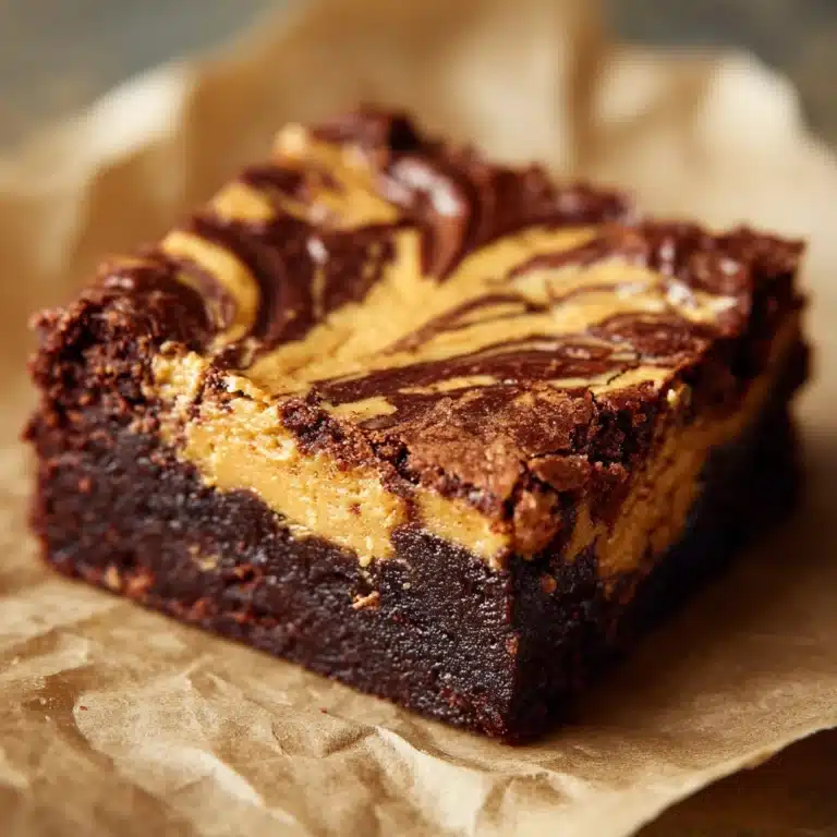Peanut Butter Brownies Recipe