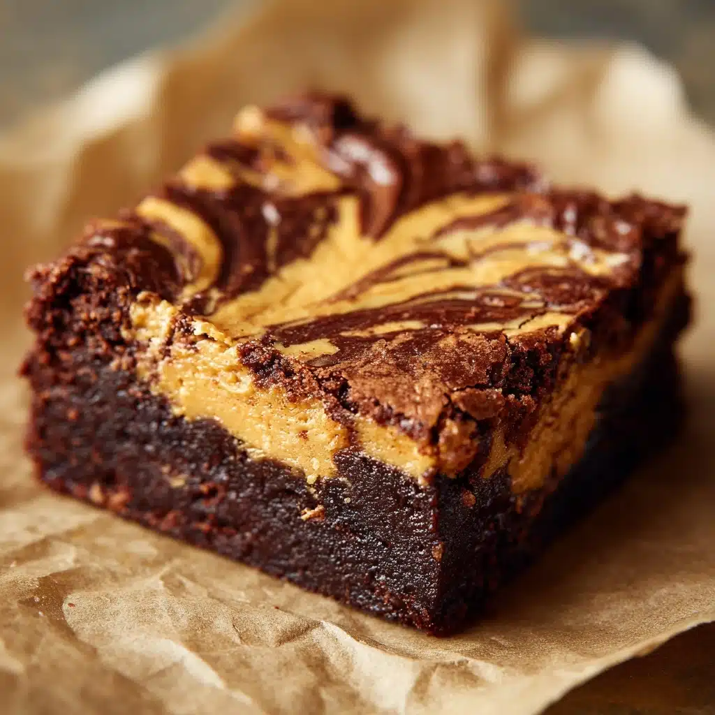 Peanut Butter Brownies Recipe