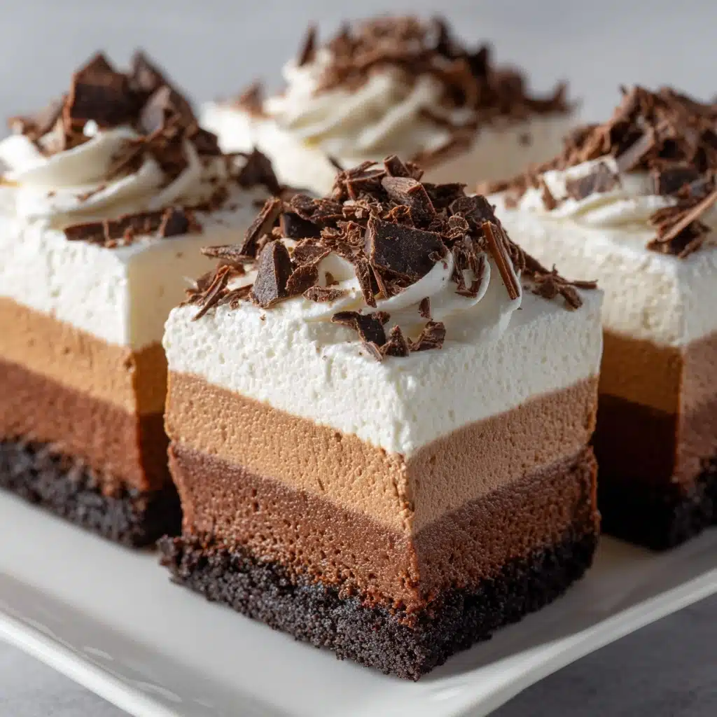 No-Bake Chocolate Mousse Bars Recipe