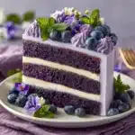 Purple Velvet Cake with Cream Cheese Frosting Recipe