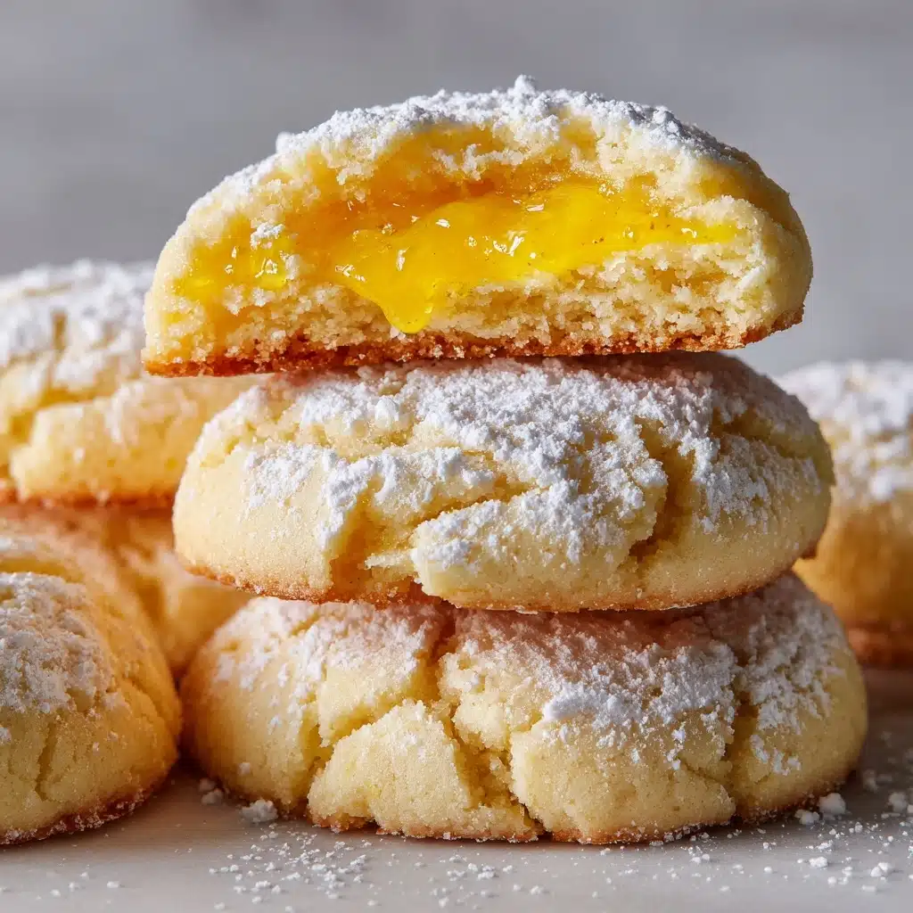 Stuffed Lemon Cookies Recipe - Recipe Image