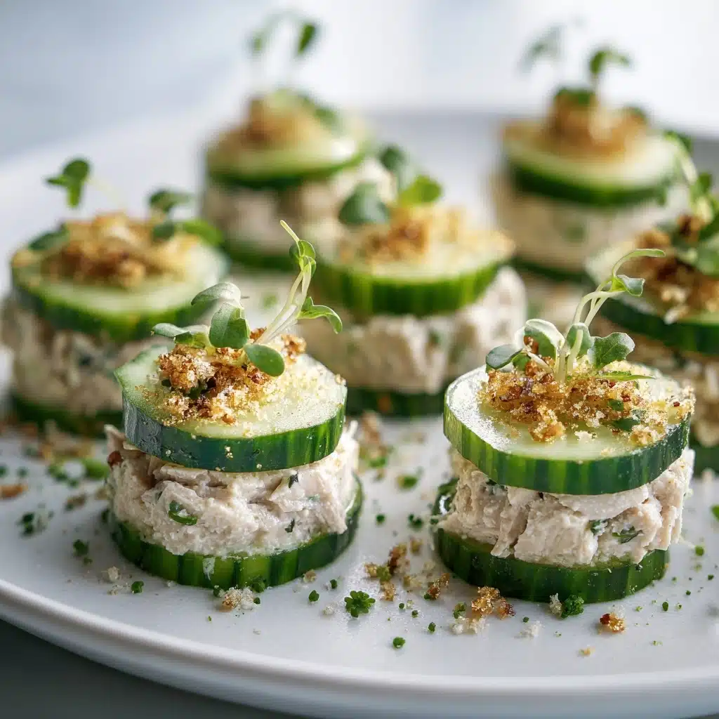 Tuna Cucumber Bites Recipe