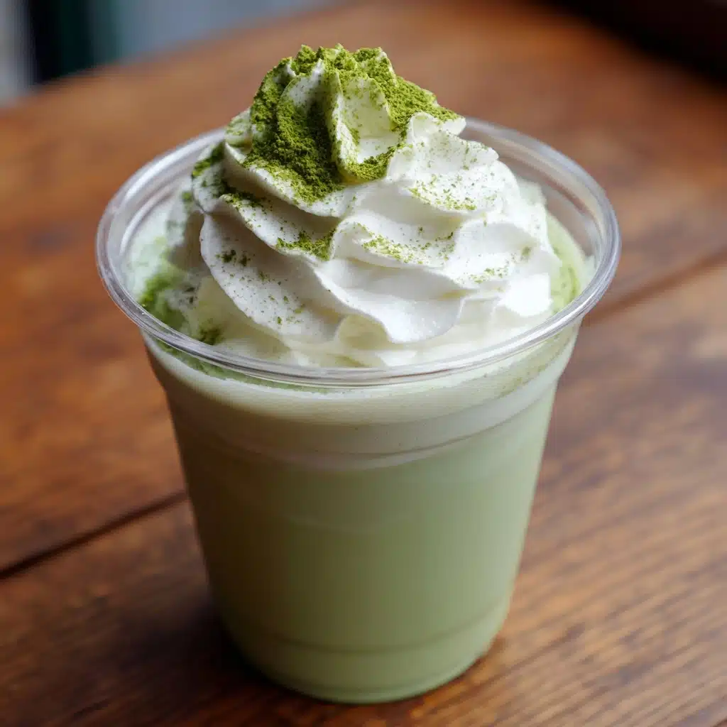 Creamy Matcha Frappe Recipe - Recipe Image