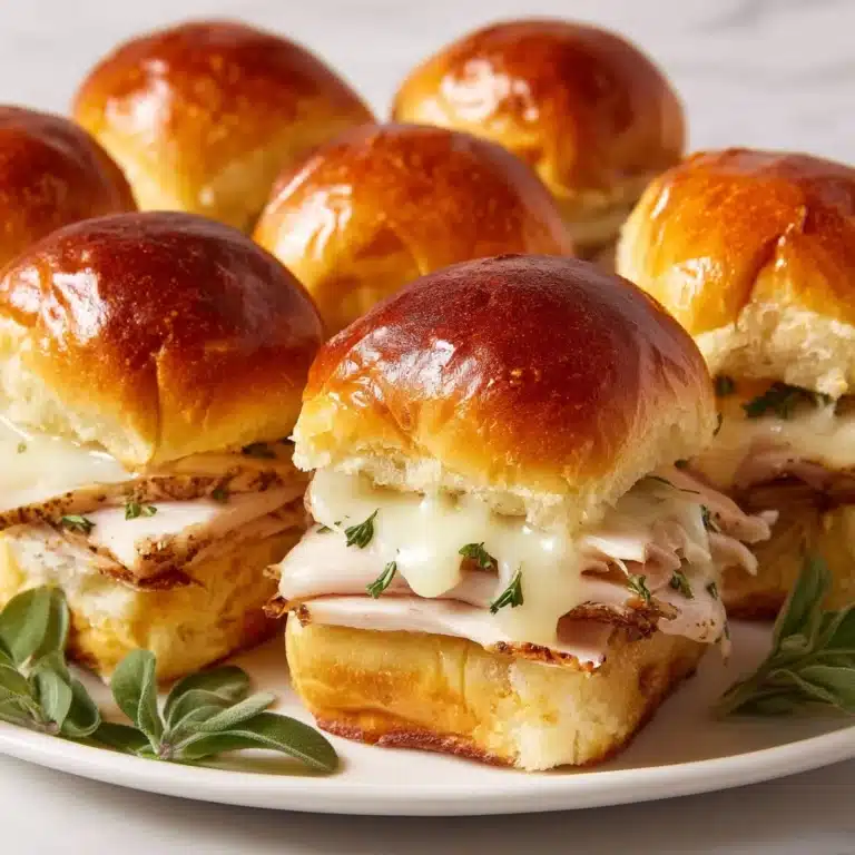 Hawaiian Turkey and Cheese Sliders Recipe