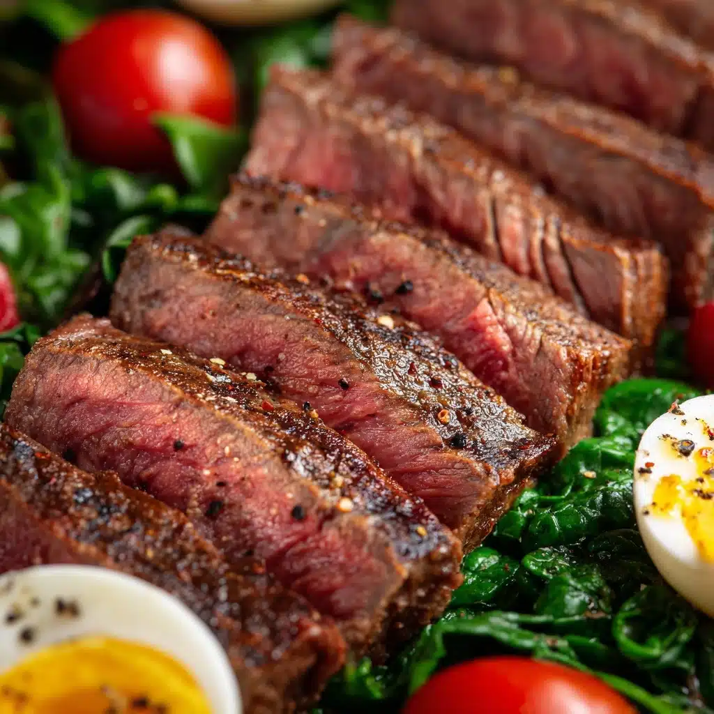 Steak Cobb Salad: An Incredible Ultimate Lunch Option Recipe - Recipe Image