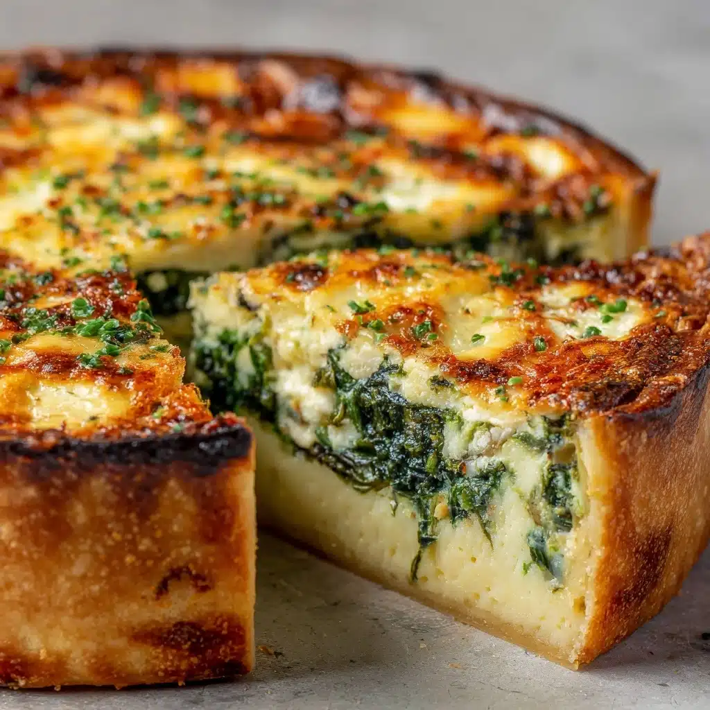 Spinach Egg Cheese Pie: An Incredible Ultimate Recipe for Lunch Lovers Recipe - Recipe Image