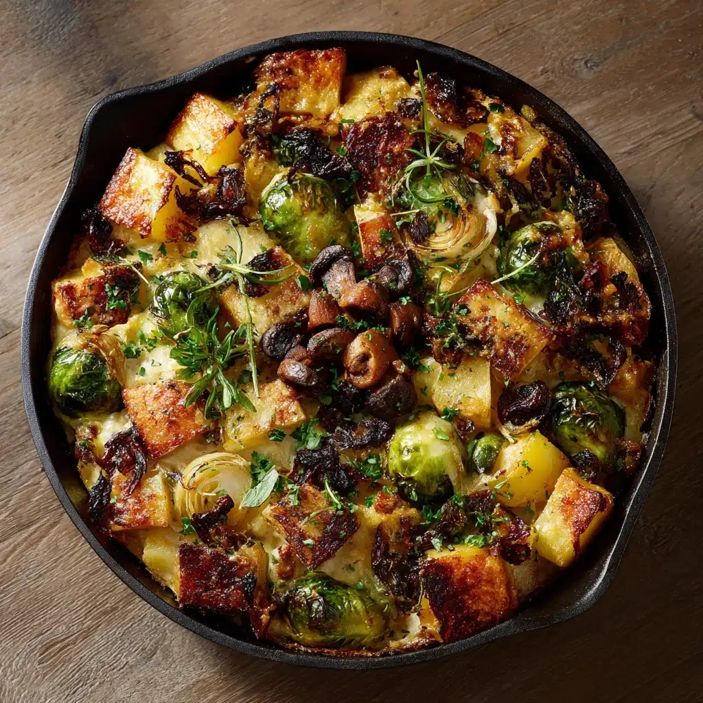 Baked Gnocchi with Sprouts and Leeks: An Incredible Ultimate Recipe - Recipe Image