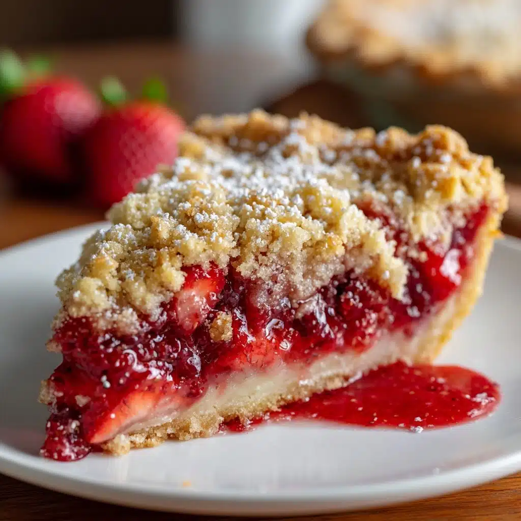 Strawberry Rhubarb Cobbler Recipe - Recipe Image