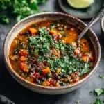 Black Bean and Lentil Soup Recipe