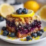 Lemon Blueberry Baked Oatmeal Recipe
