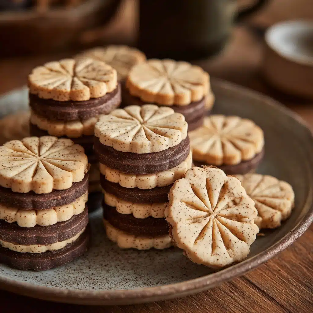 Espresso Shortbread Cookies Recipe - Recipe Image