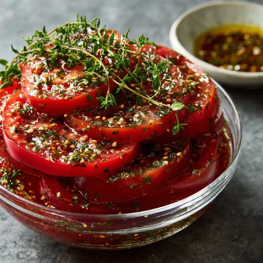Easy Marinated Tomatoes Recipe