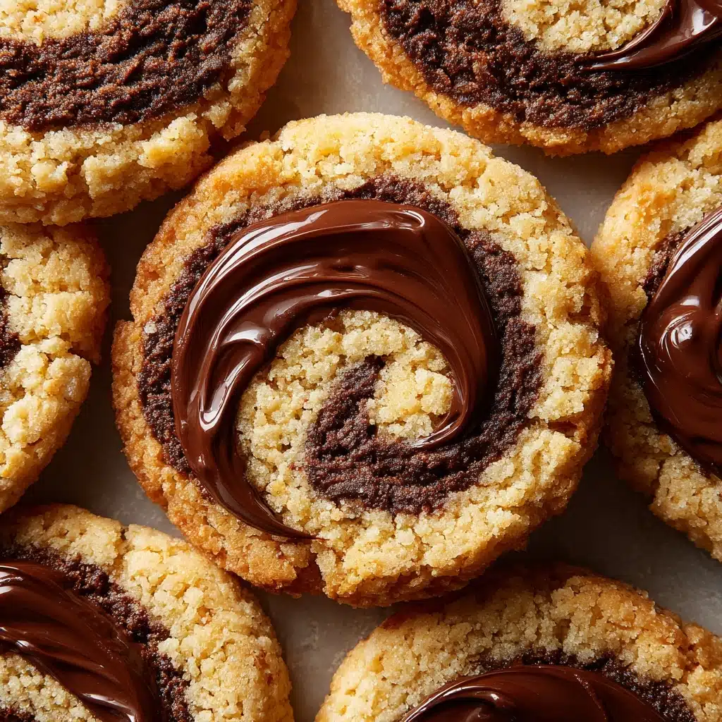 Peanut Butter Brownie Swirl Cookies Recipe - Recipe Image