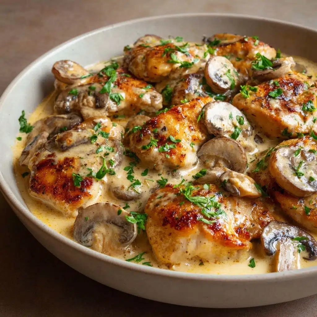 Chicken Mushroom Stroganoff Recipe
