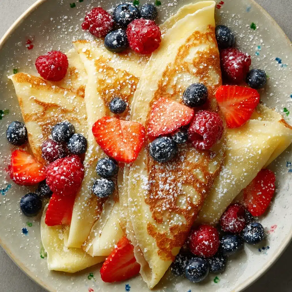 Mixed Berry Crepes Recipe