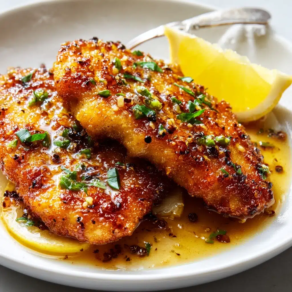 Pan-Fried Tilapia with Lemon Butter Sauce Recipe - Recipe Image