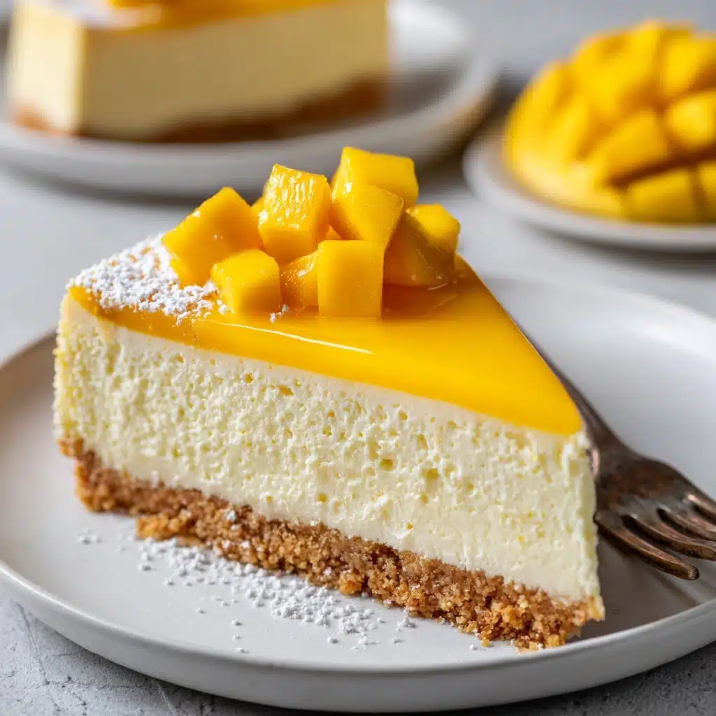 Mango Japanese Cheesecake Recipe