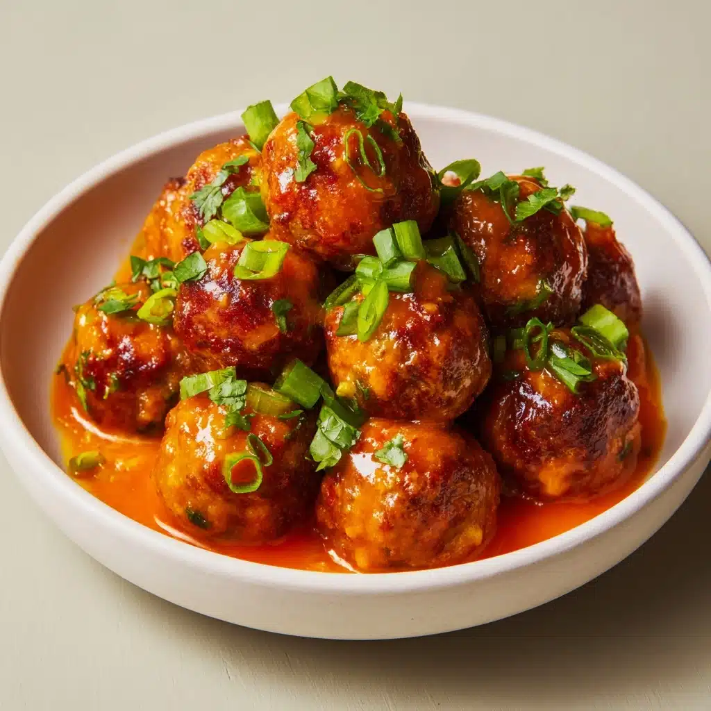 Buffalo Chicken Meatballs Recipe - Recipe Image
