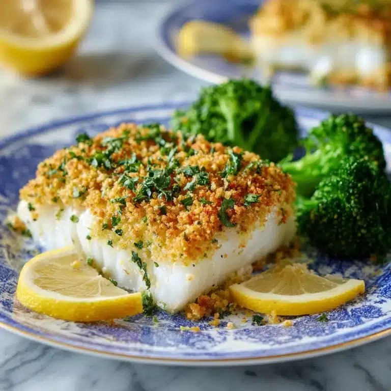 Parmesan Crusted Cod Recipe