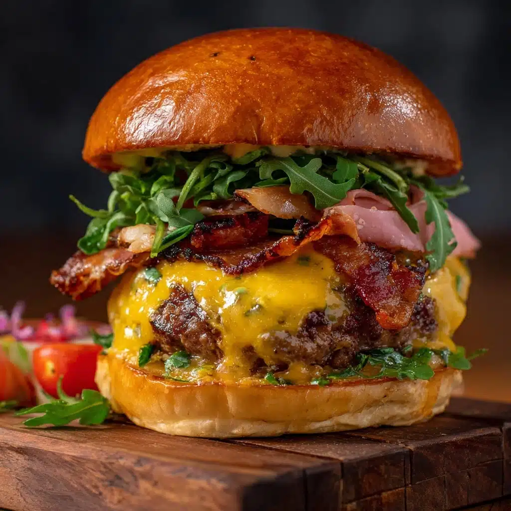 Gruyere Cheeseburgers Recipe - Recipe Image