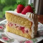 Strawberry Butter Cake Recipe