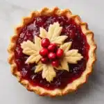 Cranberry Orange Custard Pie Recipe