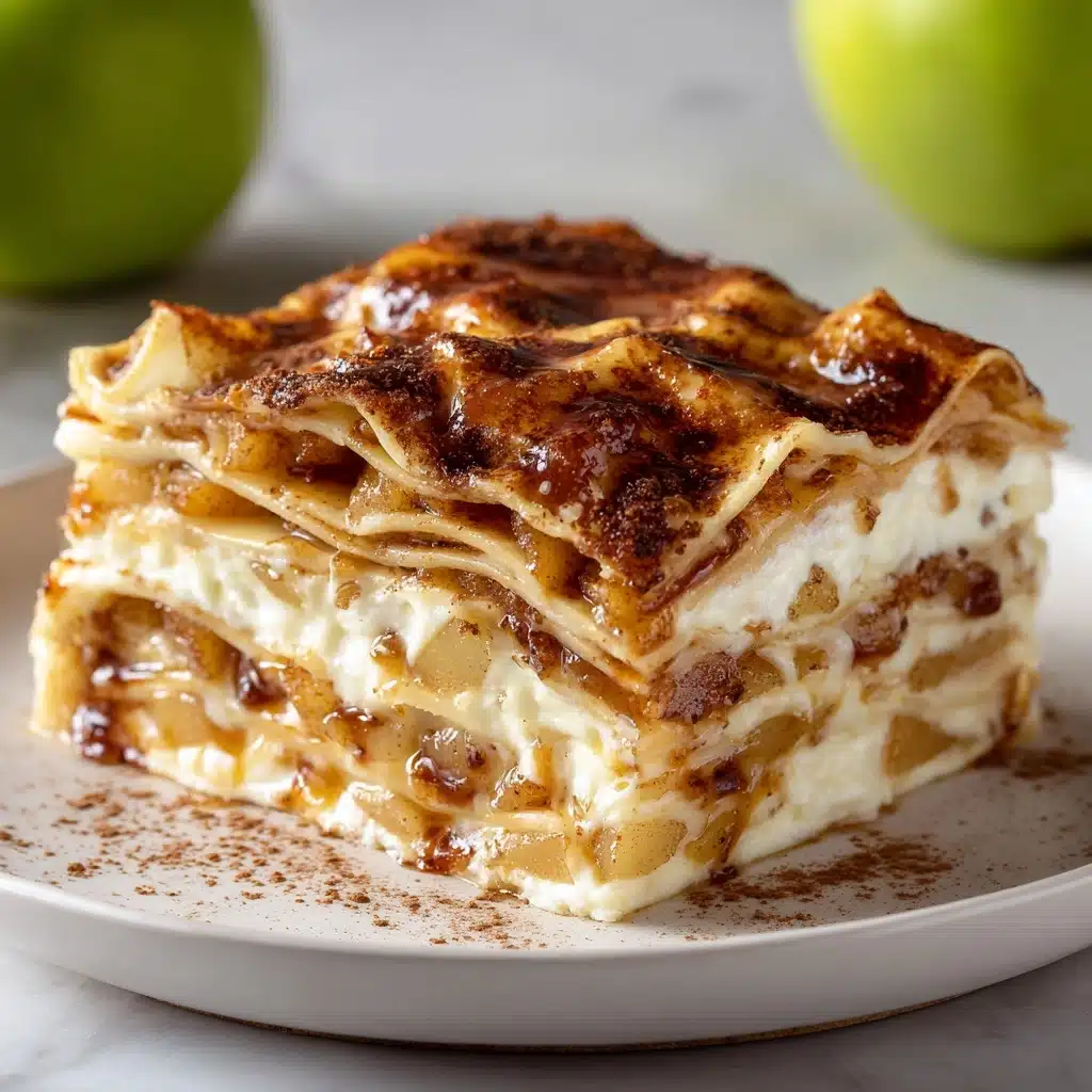 Cinnamon Roll Apple Lasagna – The Best Fall Treat Ever Recipe - Recipe Image
