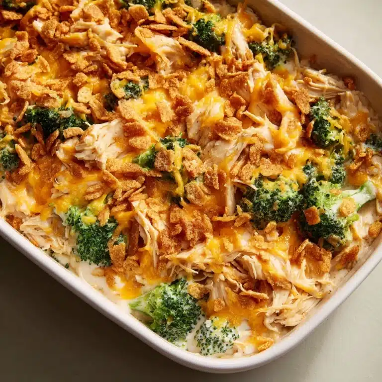 Easy Cheesy Chicken and Broccoli Casserole Recipe