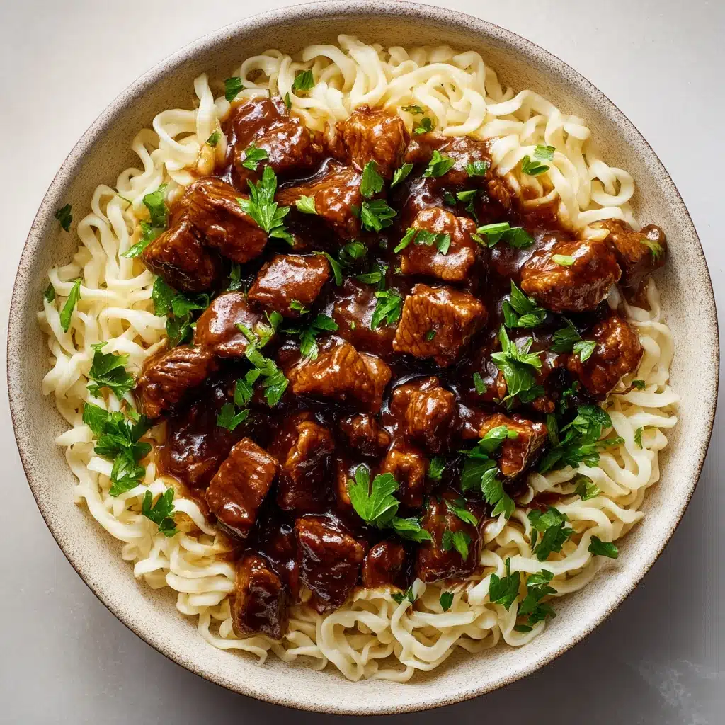 Easy Slow Cooker Beef Stroganoff Recipe - Recipe Image