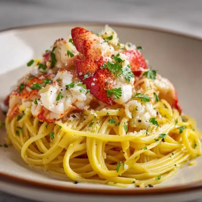 Buttered Lobster Pasta Recipe