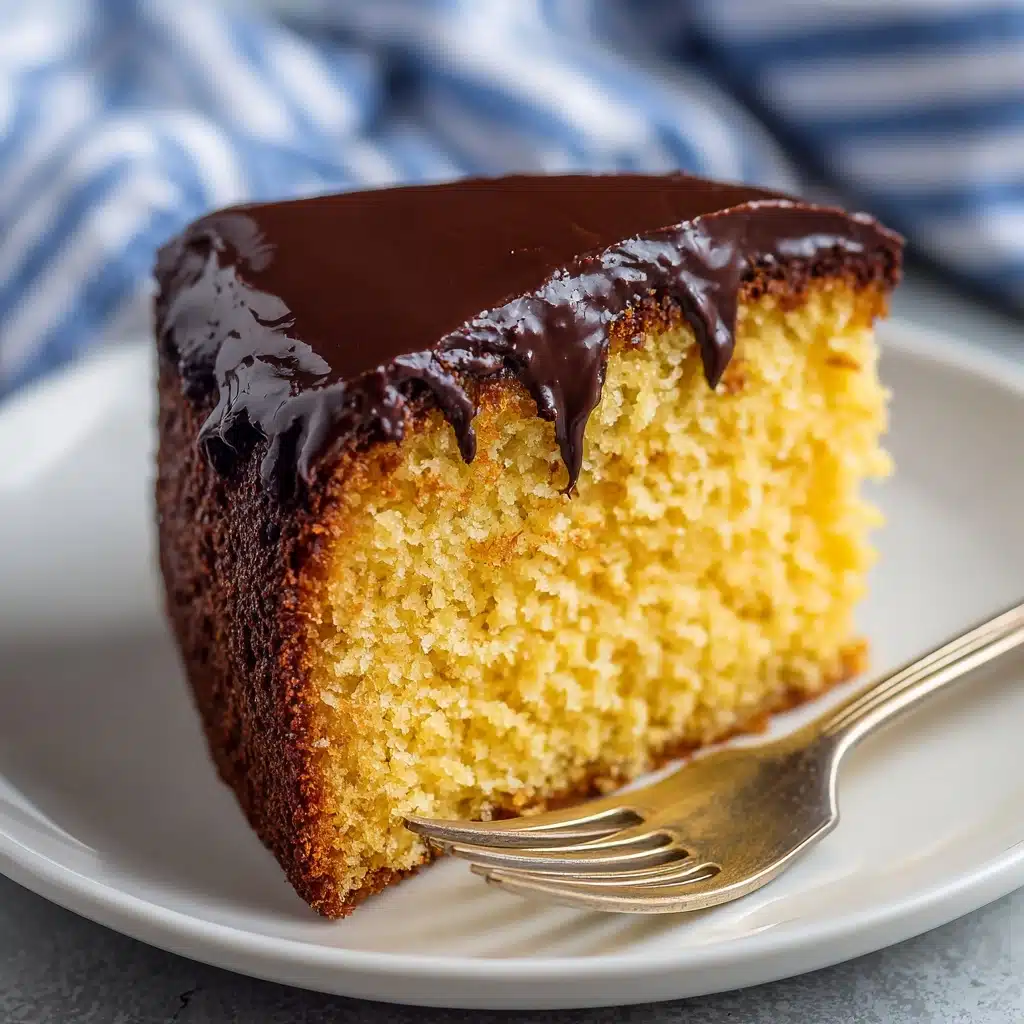 Boston Cream Poke Cake Recipe - Recipe Image