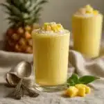 Fruity Summer Cold Pineapple Soup Recipe