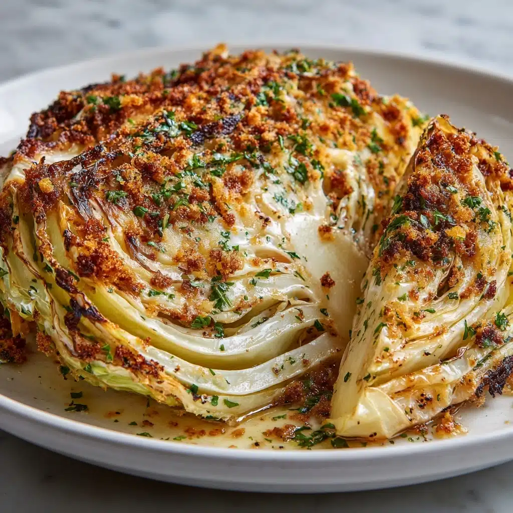 Garlic-Parmesan Melting Cabbage Recipe - Recipe Image
