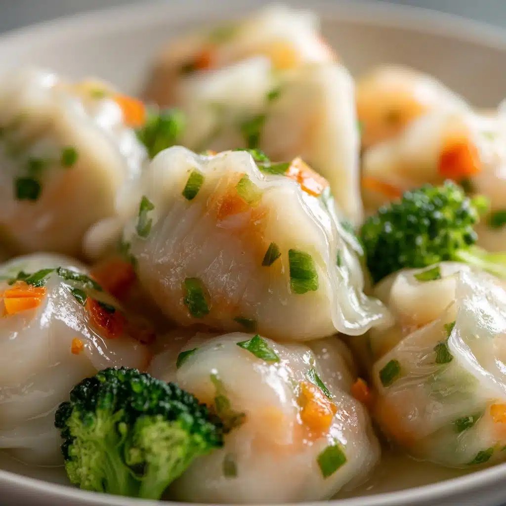 Shrimp and Vegetable Dumplings Recipe