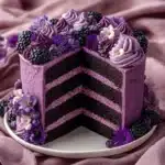 Purple Velvet Cake with White Chocolate Cream Cheese Frosting Recipe